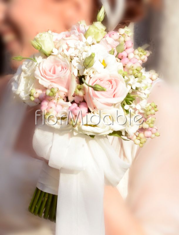 Fiori Rosa E Rosa Cipria Per Matrimonio E Bouquet Da Sposa Flormidable