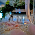 Perle e dettagli decorativi eleganti per ricevimento in villa