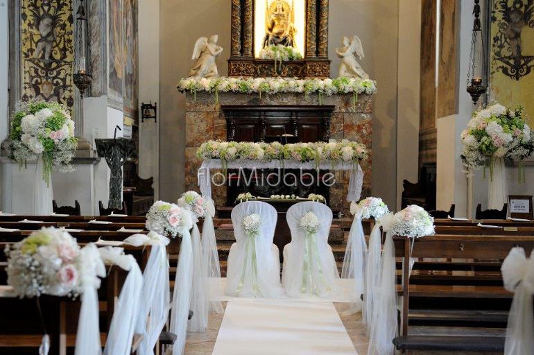 addobbi chiesa matrimonio