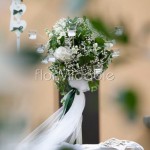 candelabri fioriti per addobbi e scenografie nel giorno delle nozze