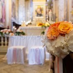 Matrimonio nelle tonalità pastello con rose e peonie