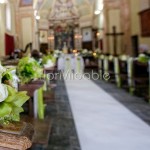 Addobbo matrimonio fiori verdi lago Maggiore